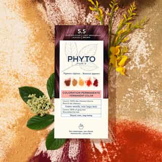 PHYTO COLORATION 5.5 Helles Kastanien Mahagonibraun