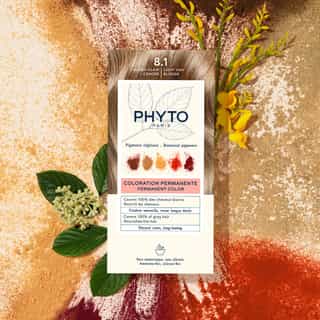 PHYTO COLORATION 8.1 Helles Aschblond