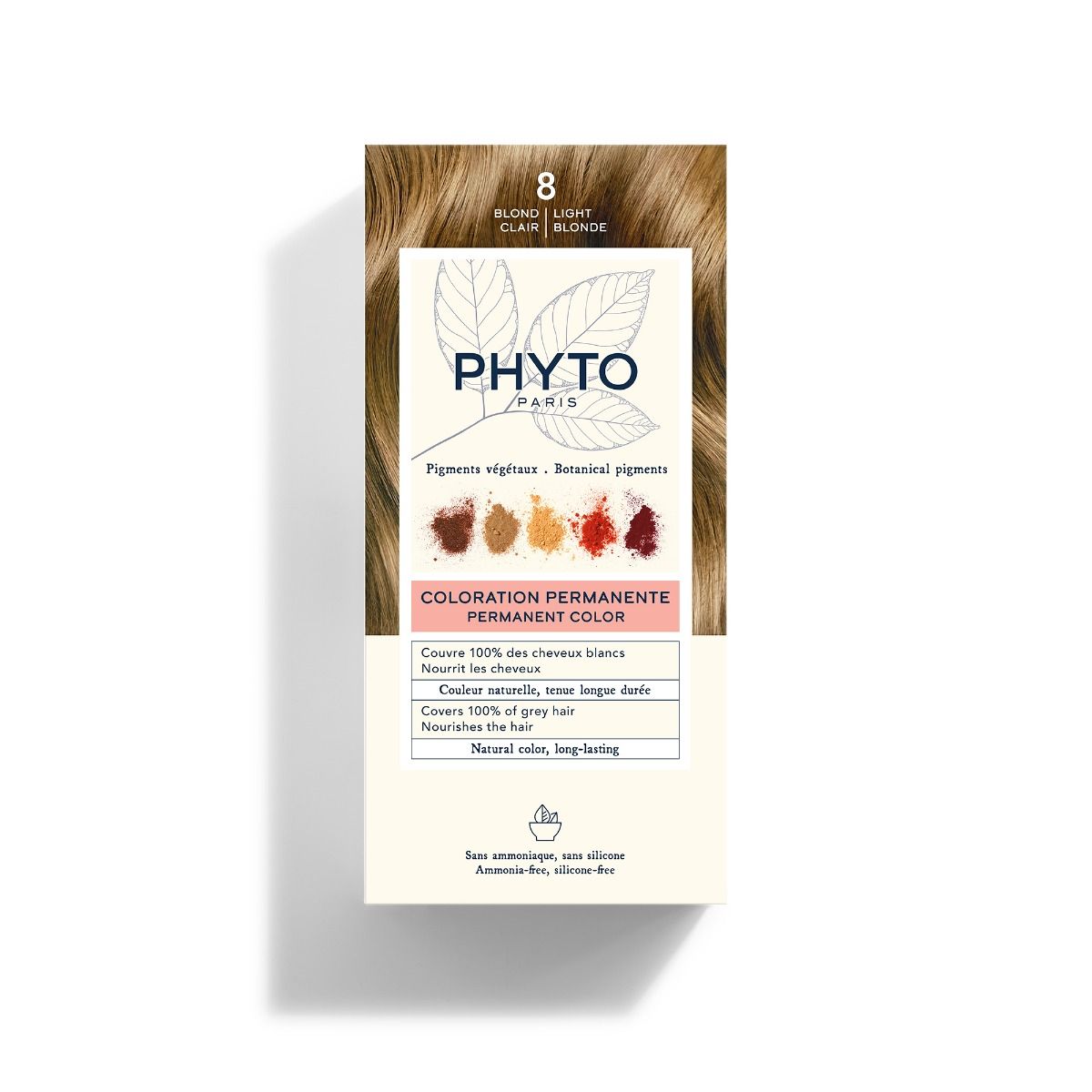 PHYTO COLORATION 8 Helles Blond