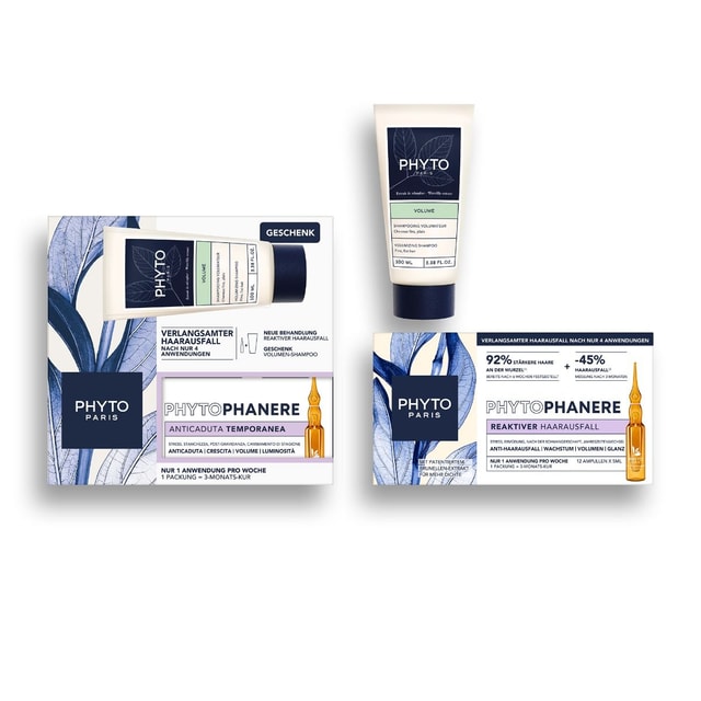Phytophanere Behandlung gegen reaktiven Haarausfall Set
